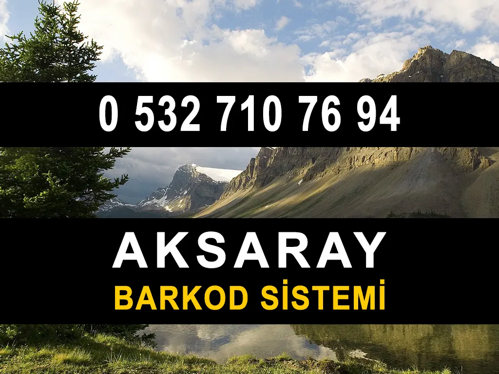 Aksaray Barkod Sistemi