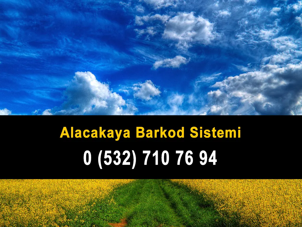 Alacakaya Barkod Sistemi