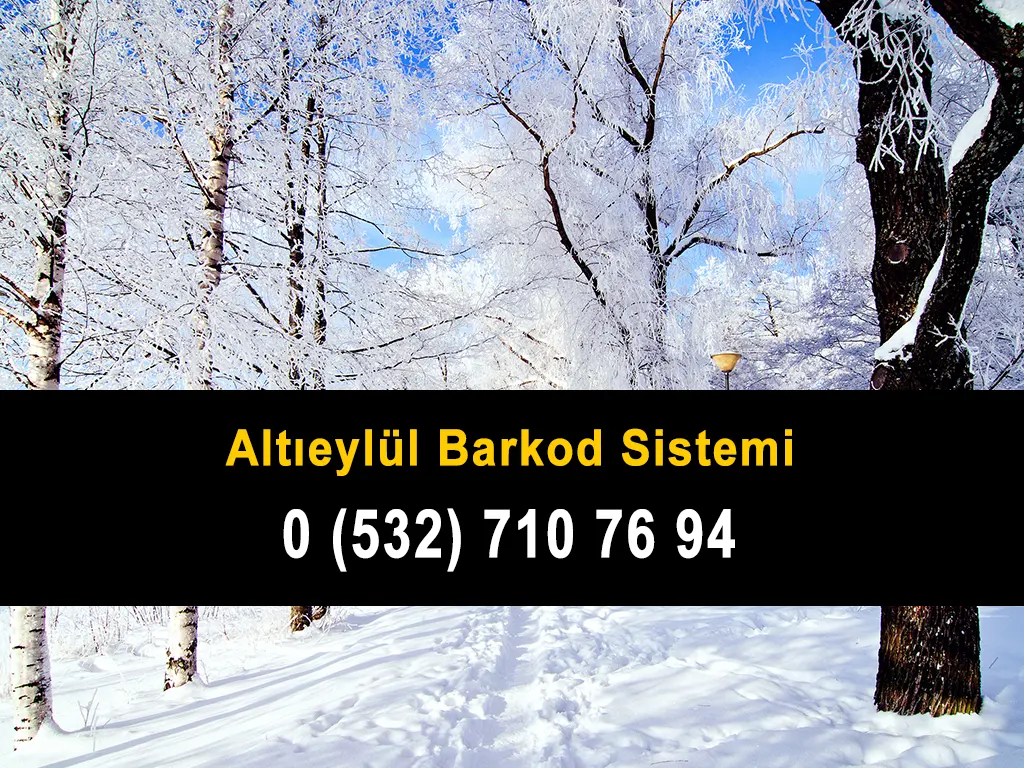 Altıeylül Barkod Sistemi