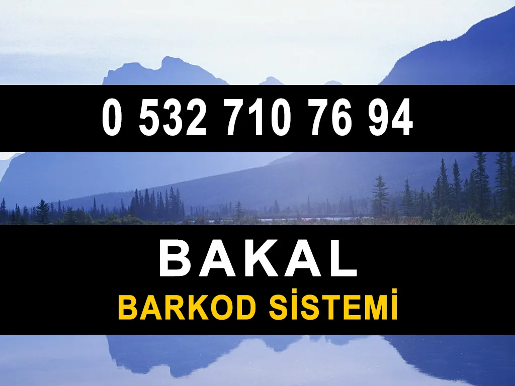 Bakal Barkod Sistemi