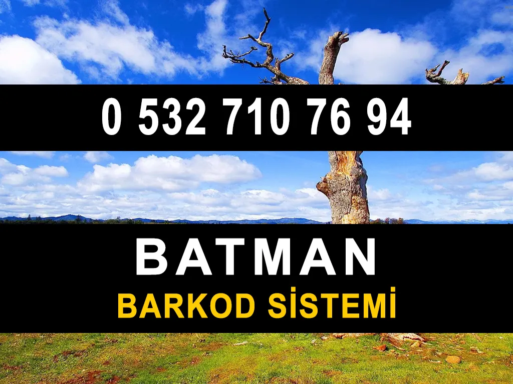 Batman Barkod Sistemi