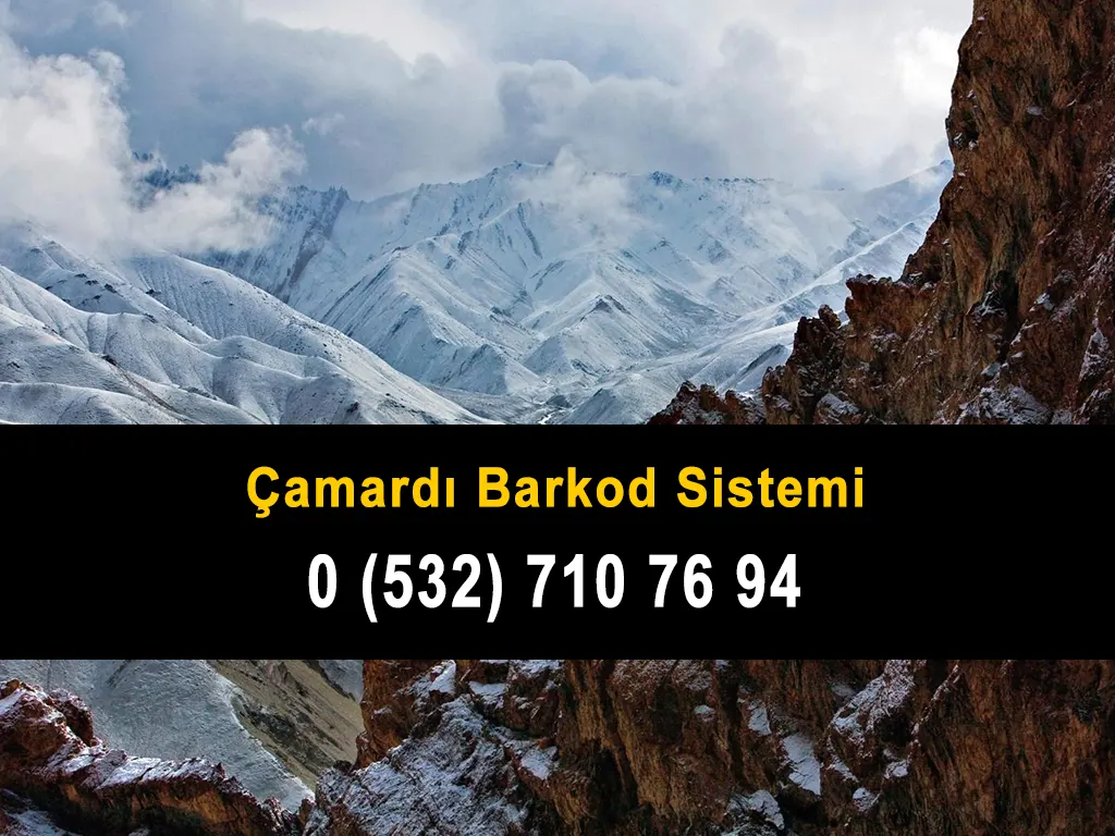 Çamardı Barkod Sistemi