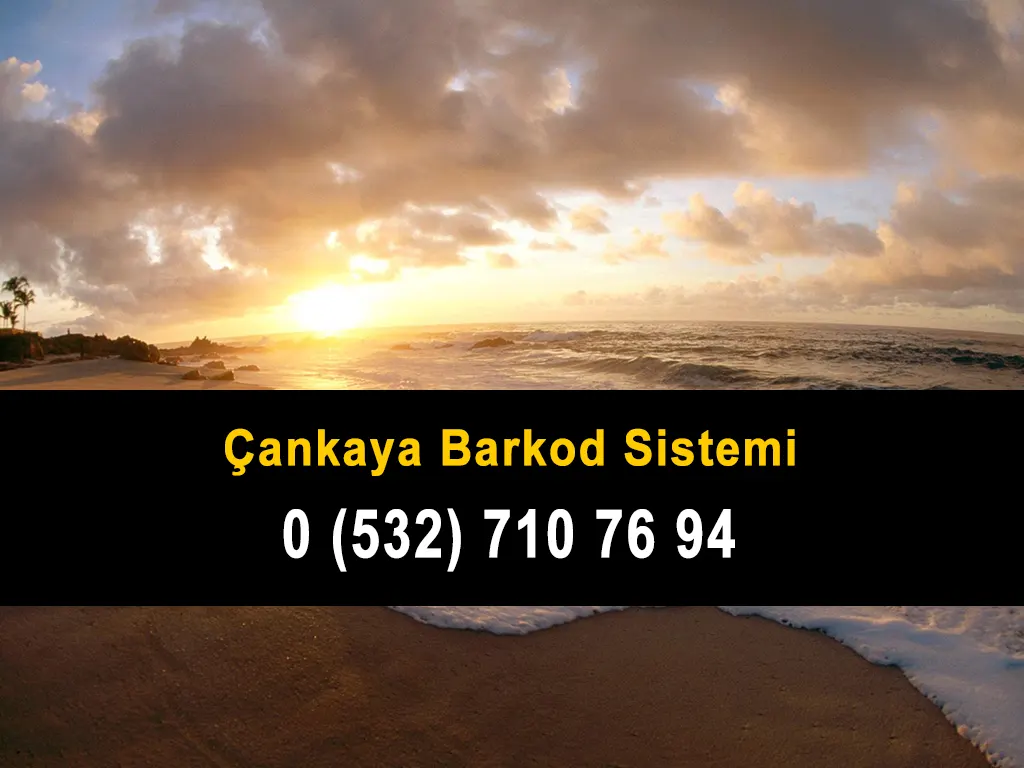 Çankaya Barkod Sistemi