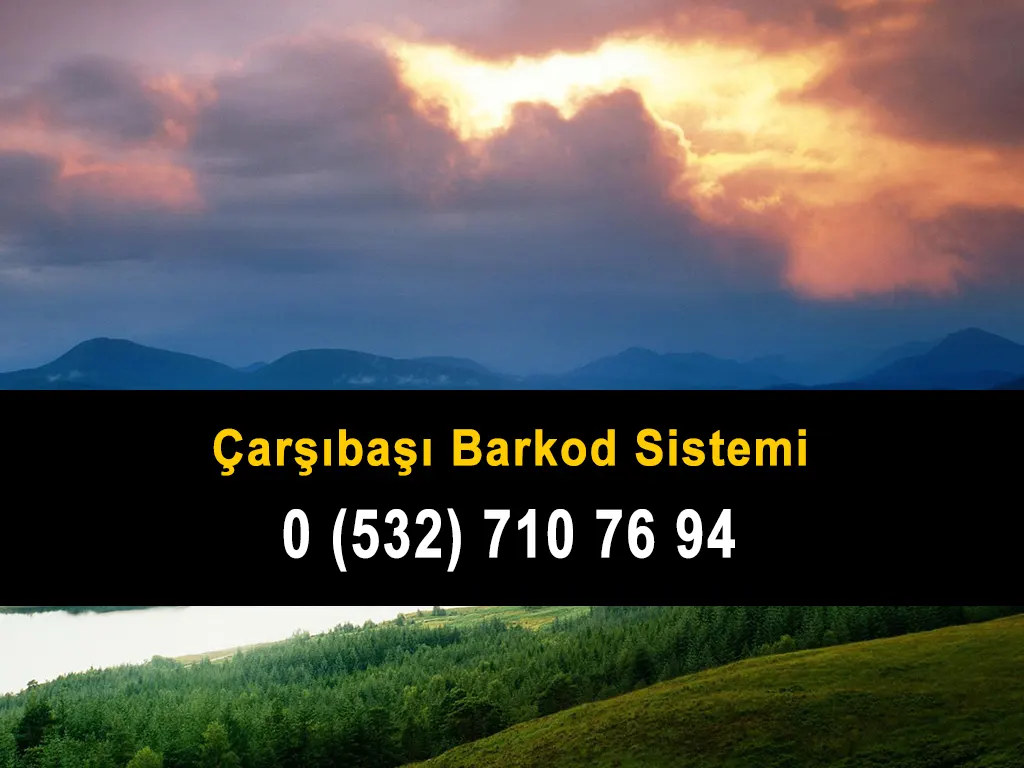 Çarşıbaşı Barkod Sistemi