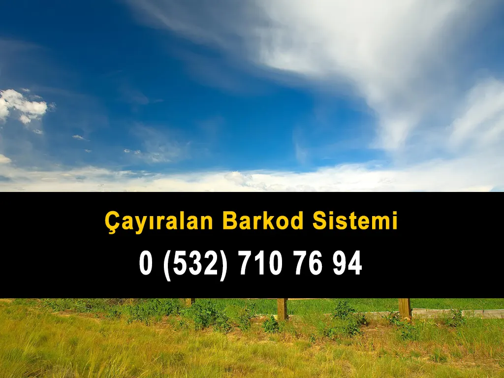 Çayıralan Barkod Sistemi