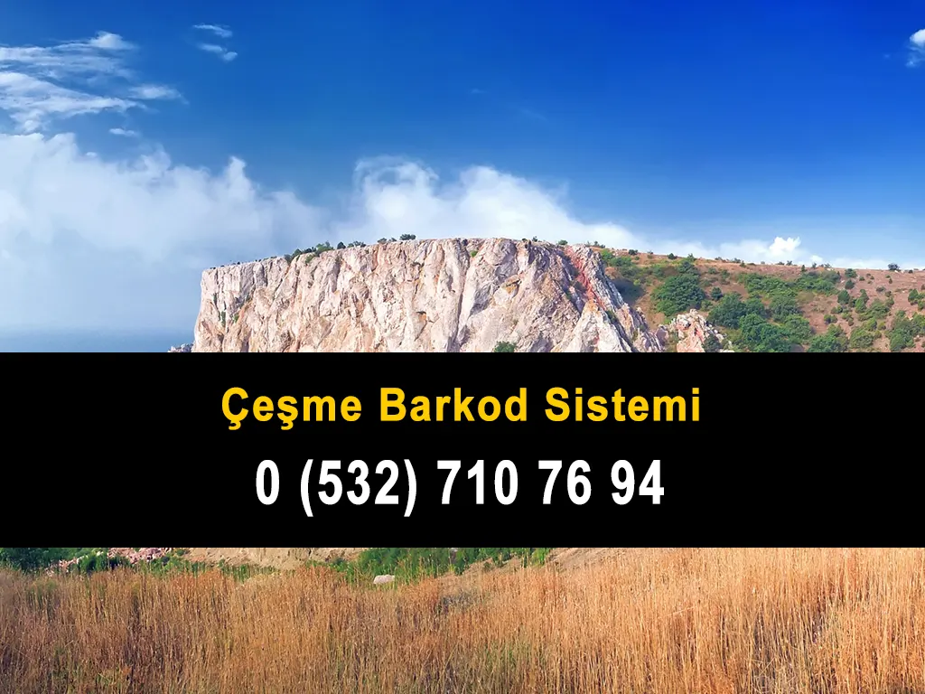 Çeşme Barkod Sistemi