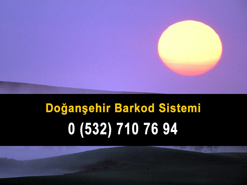 Doğanşehir Barkod Sistemi