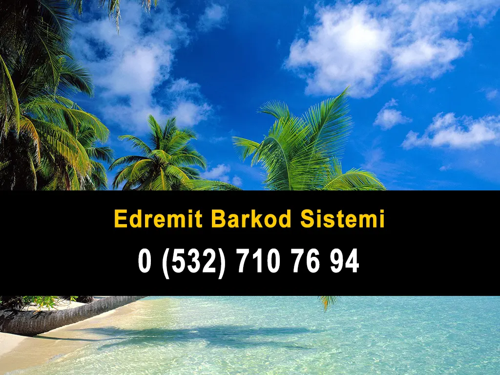 Edremit Barkod Sistemi