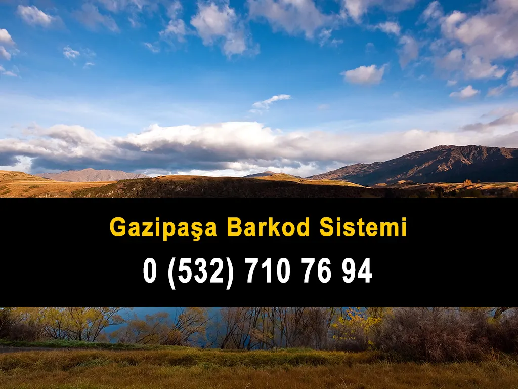 Gazipaşa Barkod Sistemi