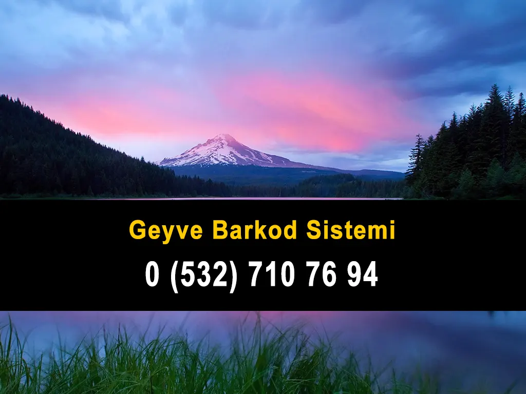 Geyve Barkod Sistemi