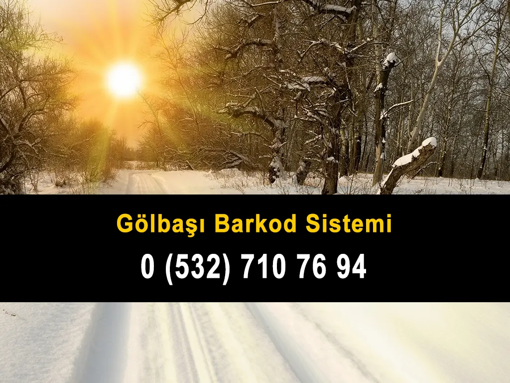 Gölbaşı Barkod Sistemi