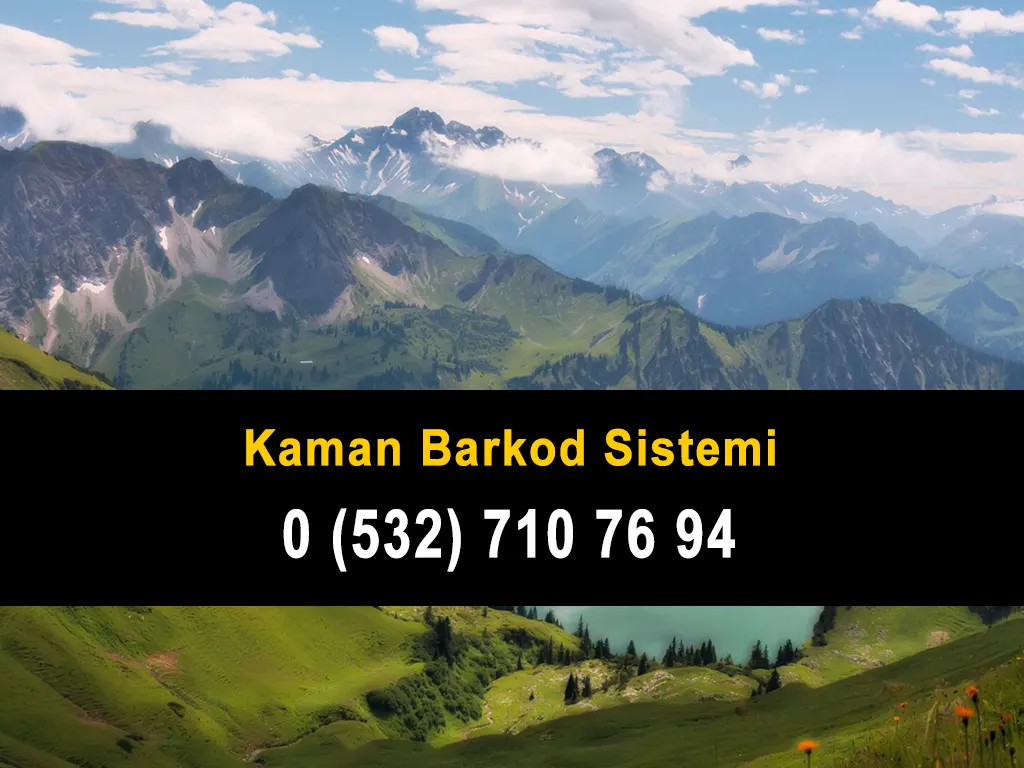 Kaman Barkod Sistemi