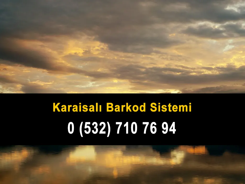 Karaisalı Barkod Sistemi