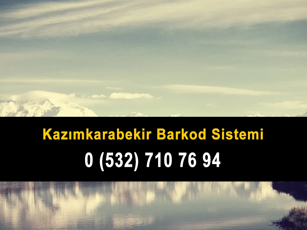 Kazımkarabekir Barkod Sistemi