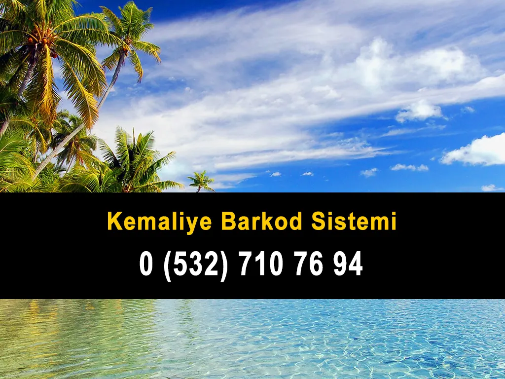 Kemaliye Barkod Sistemi