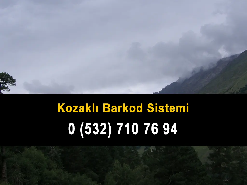 Kozaklı Barkod Sistemi