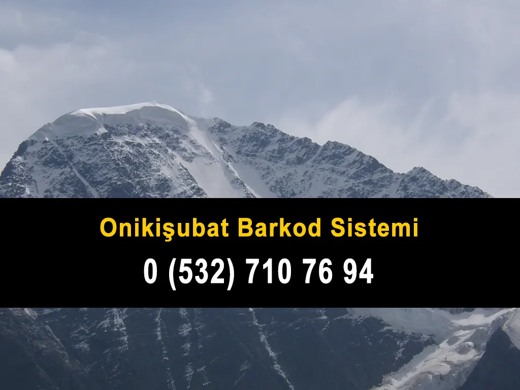 Onikişubat Barkod Sistemi