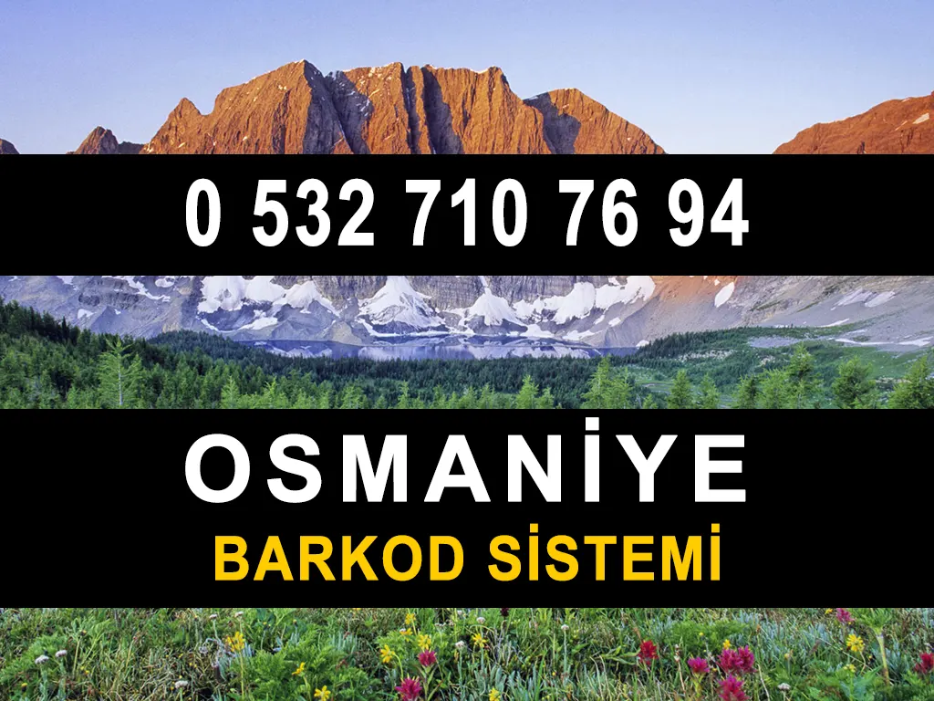 Osmaniye Barkod Sistemi