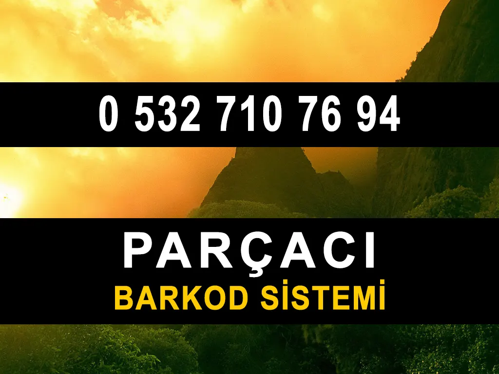 Parçacı Barkod Sistemi
