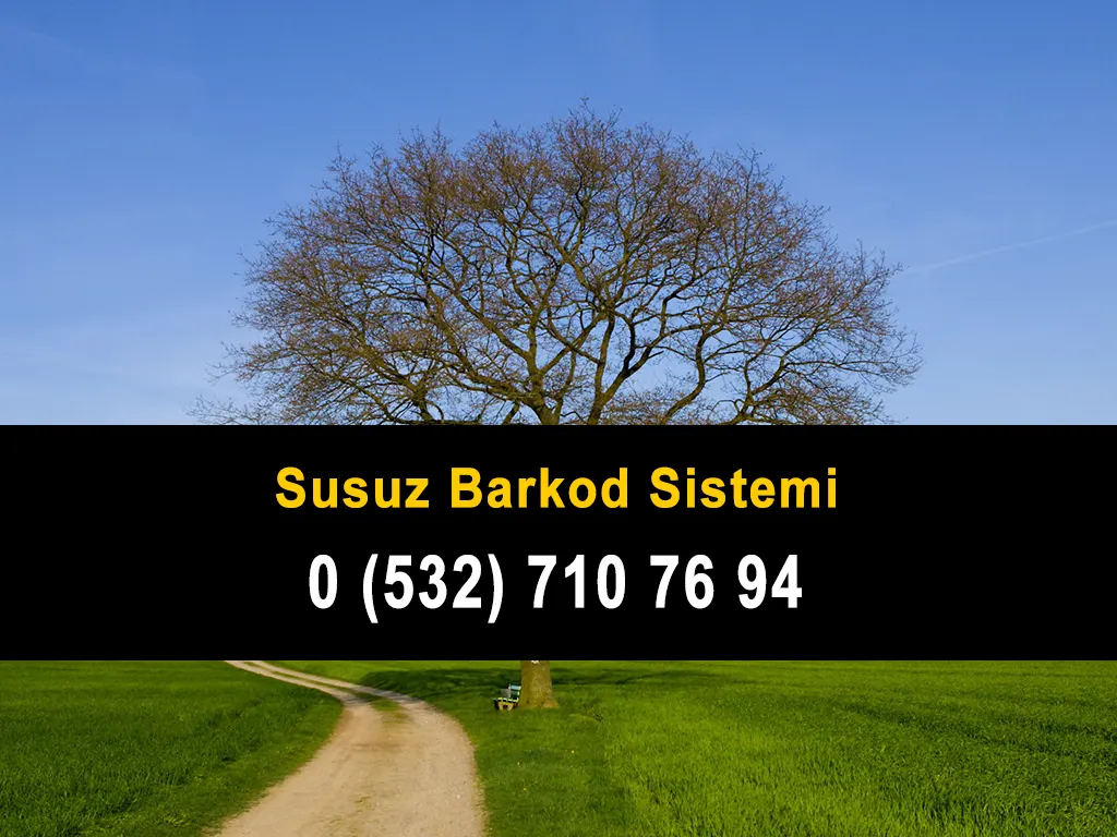 Susuz Barkod Sistemi